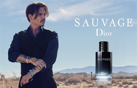 Dior Sauvage feat Johnny Depp .